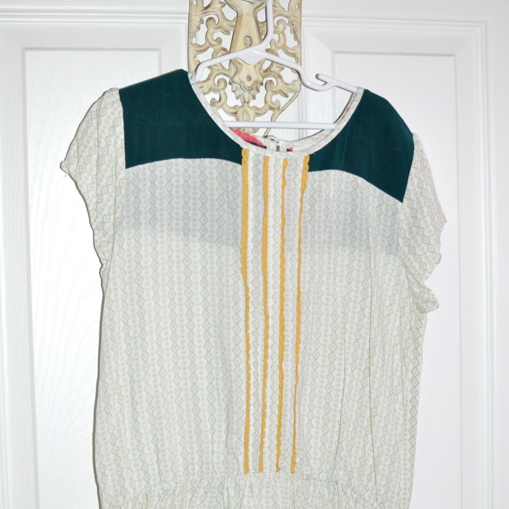 EUC Matilda Jane Boho Top Shirt Size 12 435 Tween
